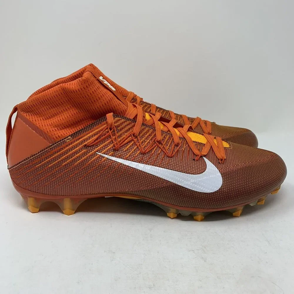 Nike Vapor Untouchable 2 Football Orange White 824470-818 Men's Size 15‎